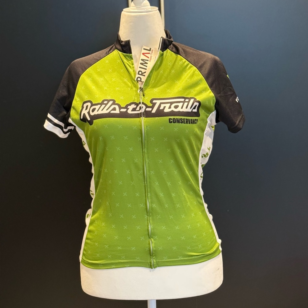 New With Tags Rails to Trails Women’s Cycling Jersey